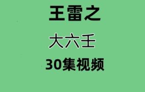 王雷之大六壬30集视频
