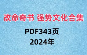 改命奇书 强势文化合集PDF343页