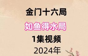 金门十六局如鱼得水局1集视频.