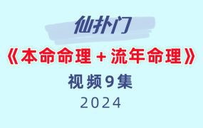 仙扑门《本命命理＋流年命理》9集