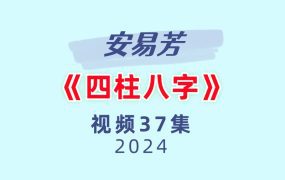安易芳《四柱八字》37集视频