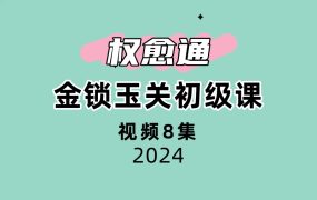 权愈通金锁玉关初级课8集视频