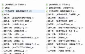 祝跃平中医命理学课程，视频24集