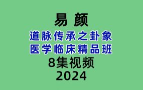 易颜道脉传承之卦象医学临床精品班四天8集视频