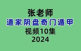 张老师道家阴盘奇门遁甲10集视频