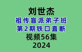 刘世杰祖传盲派弟子班第2期铁口直断56集