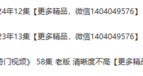 于城道八字奇门13集+2024山向奇门12集+送老版本山向法术奇门 58 集视频课