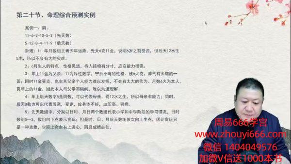 王九智《玄数高级班》教学视频36集